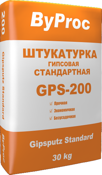 Штукатурка гипсовая стандартная GPS-200 30кг